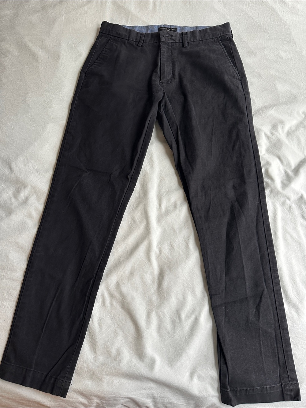 Banana Republic Black Men's Chino Pants - Slim Straight